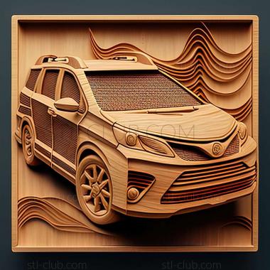 3D модель Toyota Sienna (STL)